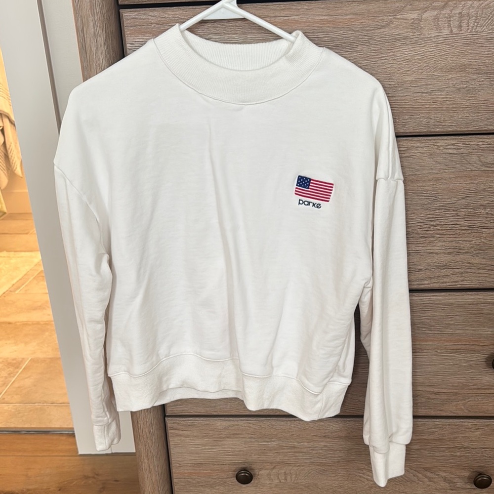 Parke Shrunken mock neck